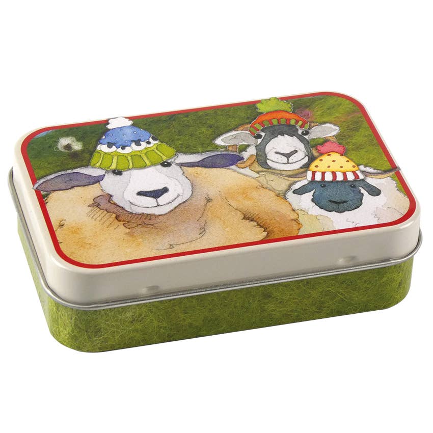 Metallboks stor – Sheep In Hats – Emma Ball