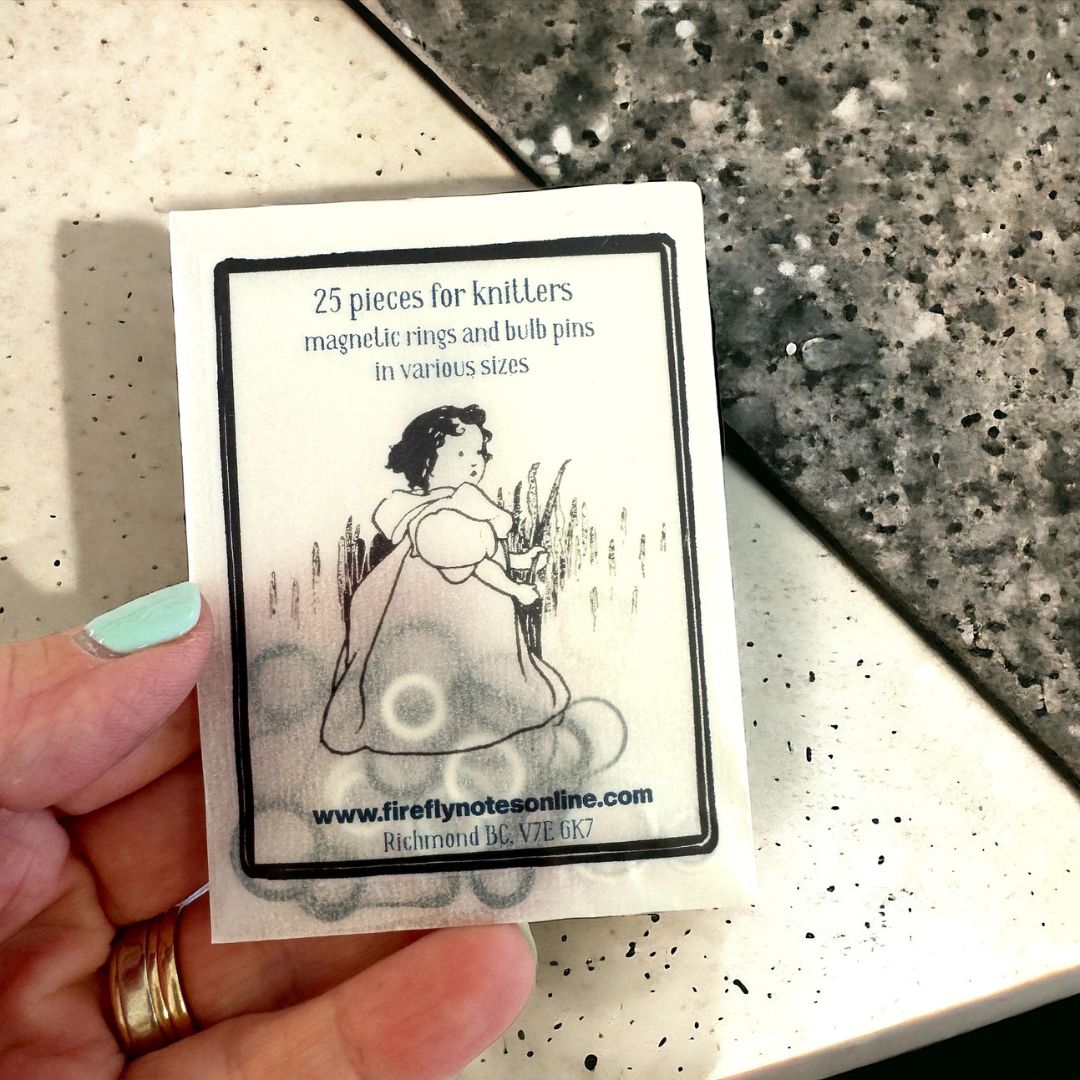 Firefly Notes magnetiske maskemarkører - Strikkeredet Design -
