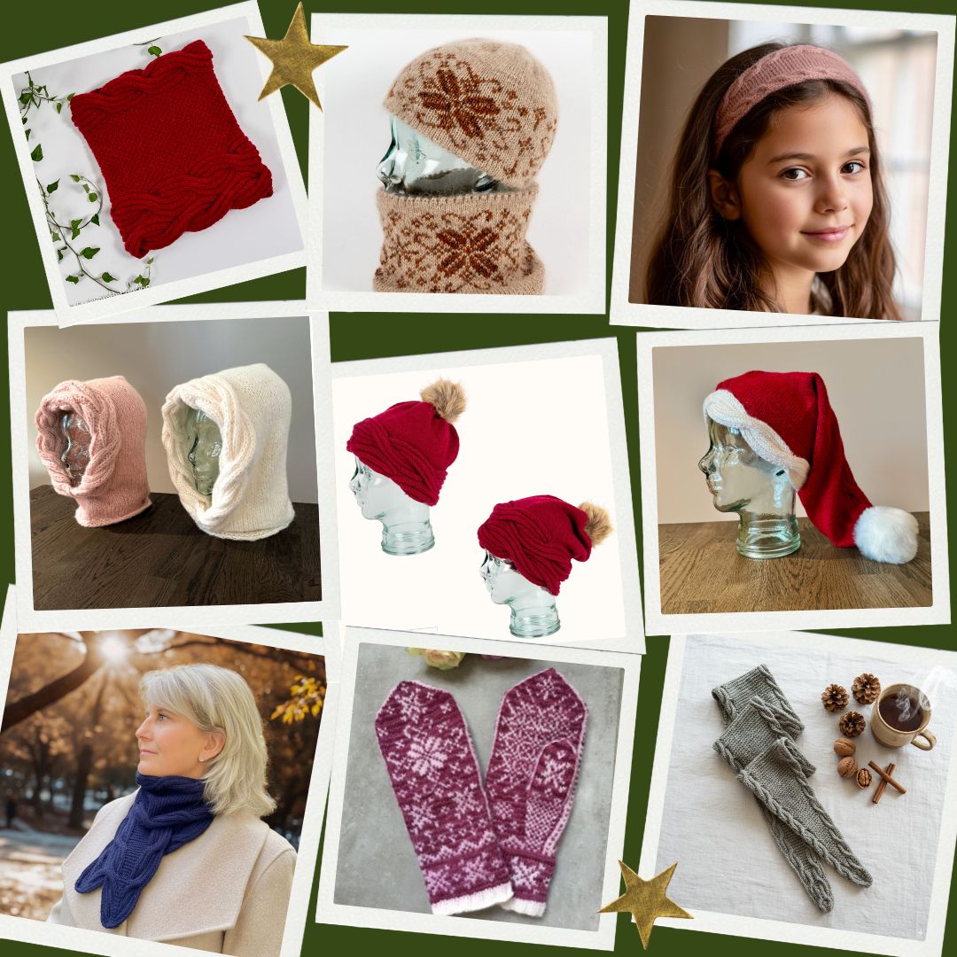 Rask og koselig julegavestrikk - Strikkeredet Design