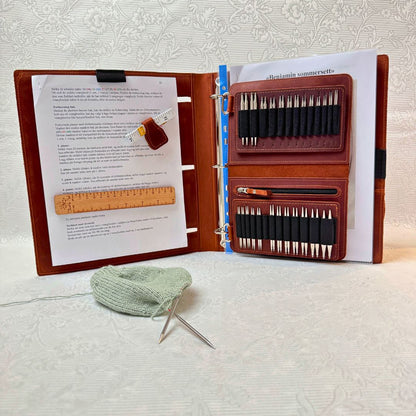 Thread and Maple oppskrifts-perm – Elegant oppbevaring for strikke- og hekleoppskrifter