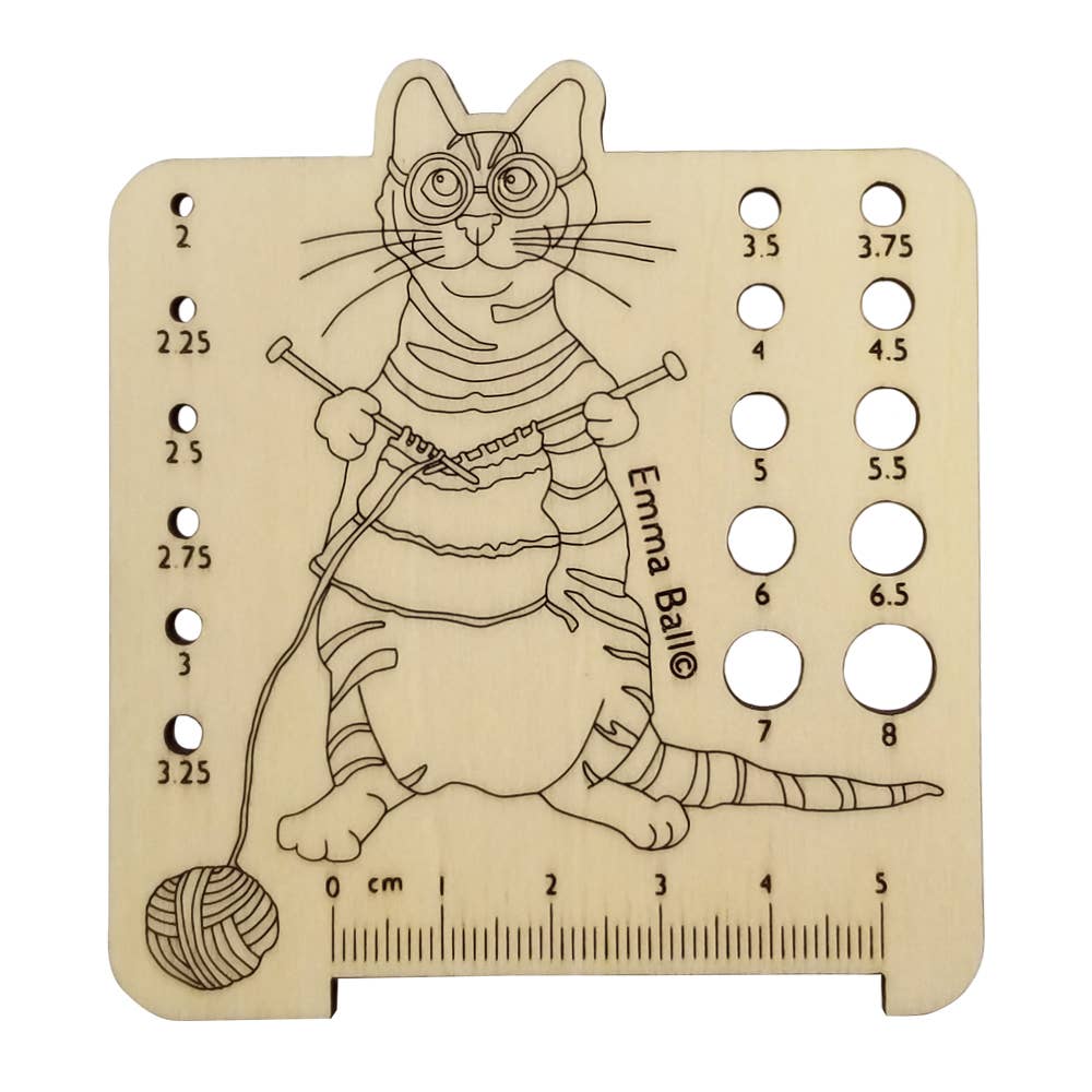 Pinnemåler i tre – Kittens In Mittens (2–8 mm) – Emma Ball