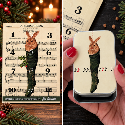 Pakke: Adventskalender 2026 viktoriansk jul + stor kaninboks – Firefly Notes