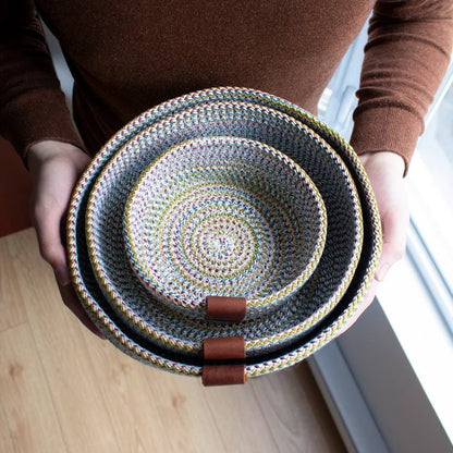 Bazaar Bowls – Håndlagde og vakre oppbevaringskurver - Strikkeredet Design - Kurver