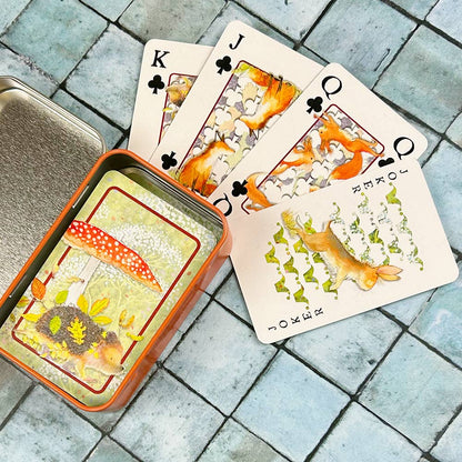 Spillkort i boks – Hedgehog – Emma Ball
