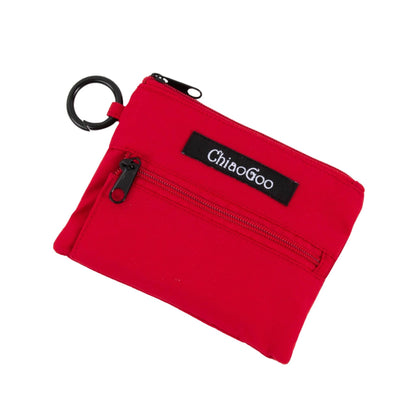 ChiaoGoo 5 og 8 cm - rundpinnesett med kortere utskiftbare pinner (2 - 3,25 mm) - Strikkeredet Design - Pinnesett