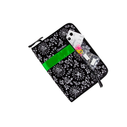 ChiaoGoo Bambus 10 cm - komplett rundpinnesett med utskiftbare pinner (2,75 - 10 mm) - Strikkeredet Design - 