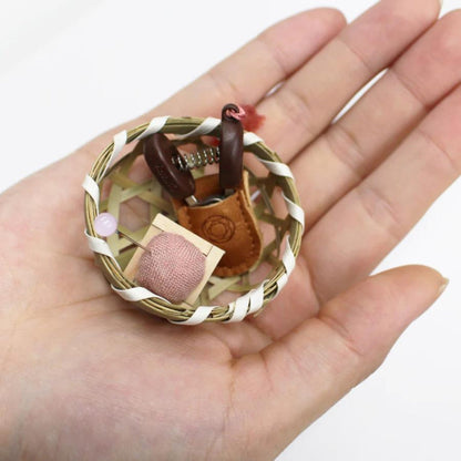 Cohana Mini - gavesett – Minisaks og Mini Masu nålepute - populært, vakkert og funksjonelt! - Strikkeredet Design - Cohana hobbyverktøy
