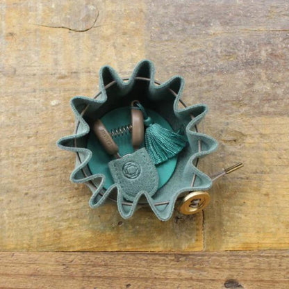 Cohana Seki minisaks og Himeji skinnpose - sett - vakkert gavesett - Strikkeredet Design - Cohana hobbyverktøy