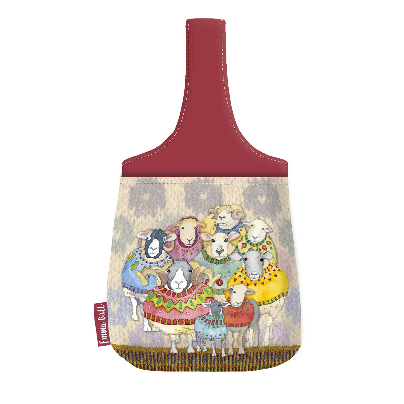 Liten håndleddsveske – Sheep In Sweaters – Emma Ball
