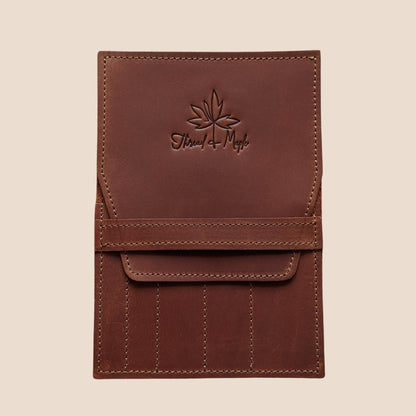 Enkel mappe for utskiftbare pinner/heklenål/fletteinne - Strikkeredet Design - Thread and Maple innleggsmapper for strikkeverktøy