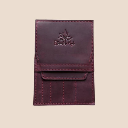 Enkel mappe for utskiftbare pinner/heklenål/fletteinne - Strikkeredet Design - Thread and Maple innleggsmapper for strikkeverktøy