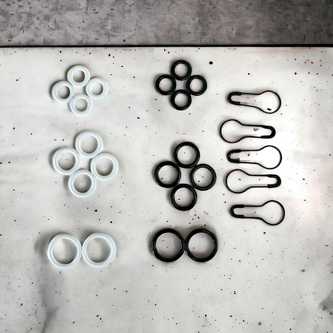 Firefly Notes magnetiske maskemarkører - Strikkeredet Design - 