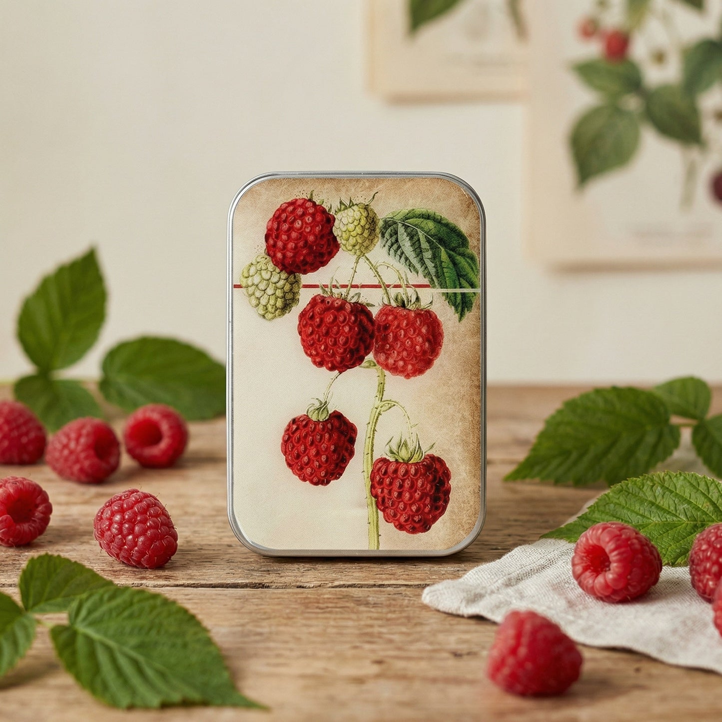 Firefly Notes metallboks – Bringebær - Strikkeredet Design - Annet strikketilbehør