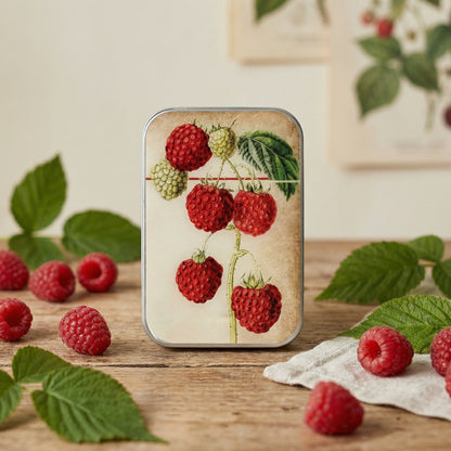 Firefly Notes metallboks – Bringebær - Strikkeredet Design - Annet strikketilbehør