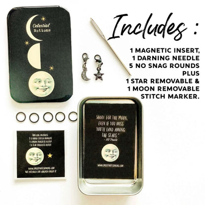 Firefly Notes metallboks med tilbehør - Strikkeredet Design - 