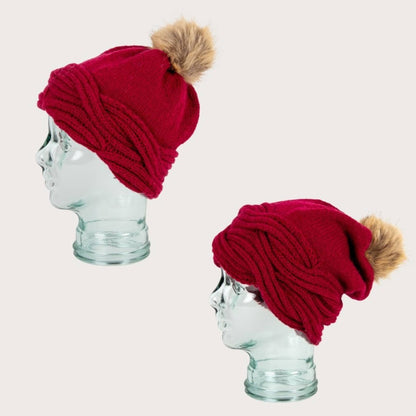 Frosty Waves Lue - to luevarianter i én strikkeoppskrift til ungdom og voksen - Strikkeredet Design - Strikkeoppskrift