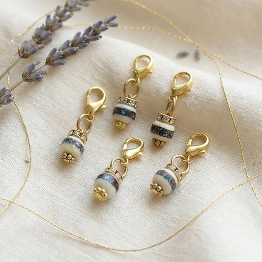 Håndlagde maskemarkører – Marmor - Strikkeredet Design - Annet strikketilbehør