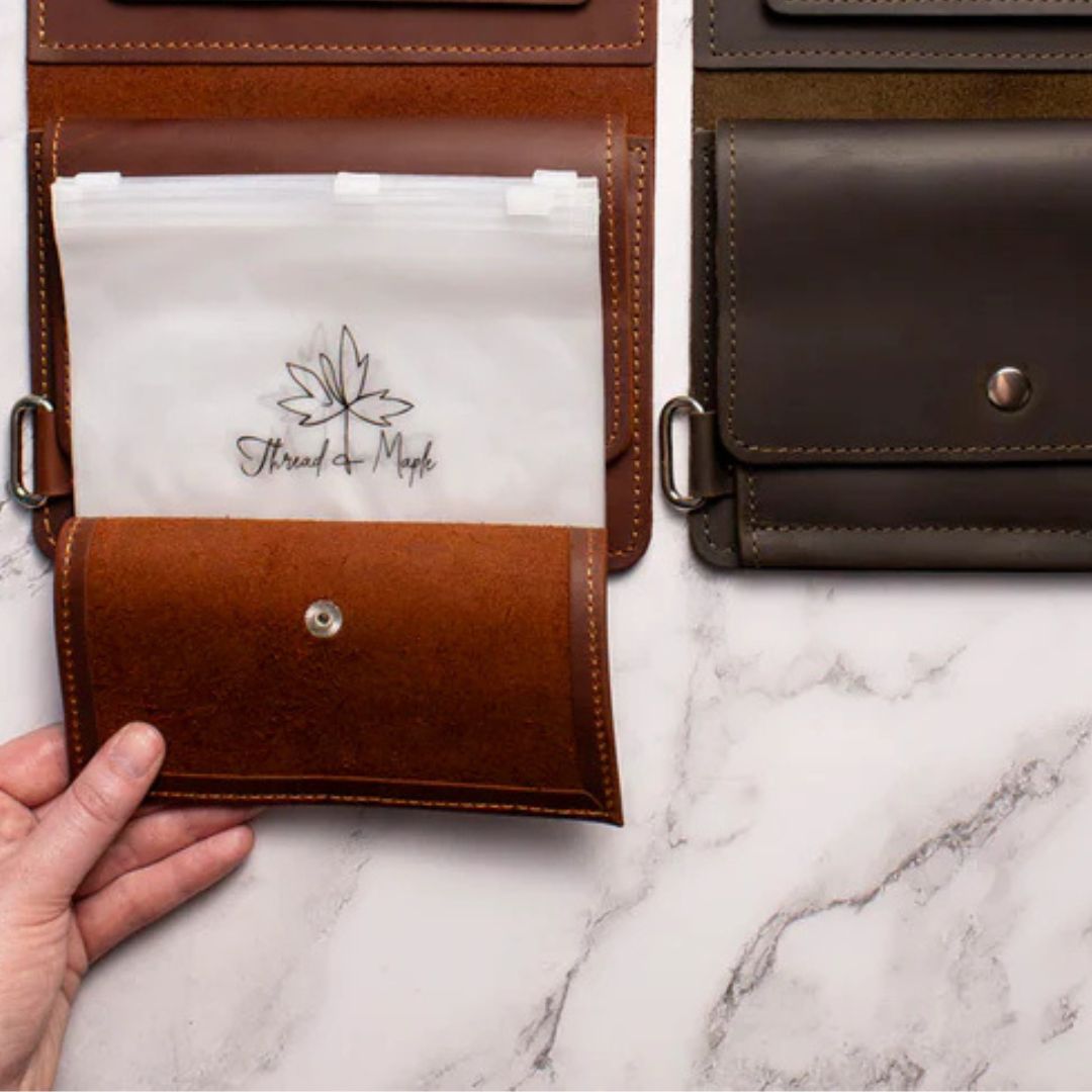 Innleggsmappe for Lantern Moon utskiftbare pinnetupper – passer ordinær og jumbo perm - Strikkeredet Design - Thread and Maple innleggsmapper for strikkeverktøy