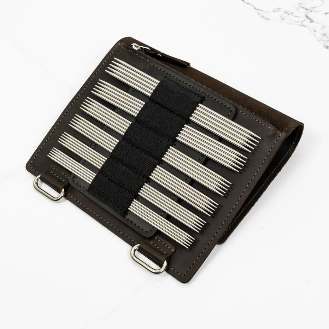 Innleggsmappe for strømpepinner til Mini - perm - Strikkeredet Design - Thread and Maple innleggsmapper for Mini - perm