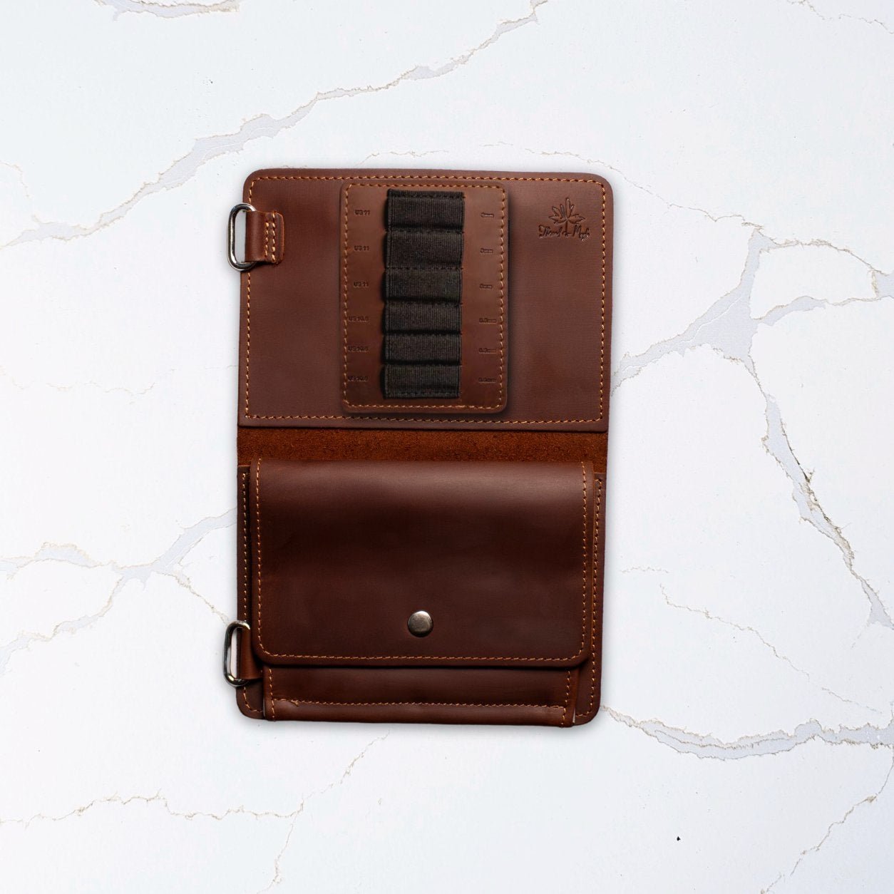 Innleggsside for ekstra pinnetupper – passer ordinær og jumbo perm - Strikkeredet Design - Thread and Maple innleggsmapper for strikkeverktøy