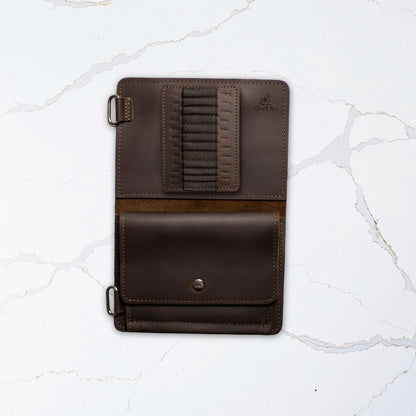 Innleggsside for ekstra pinnetupper – passer ordinær og jumbo perm - Strikkeredet Design - Thread and Maple innleggsmapper for strikkeverktøy