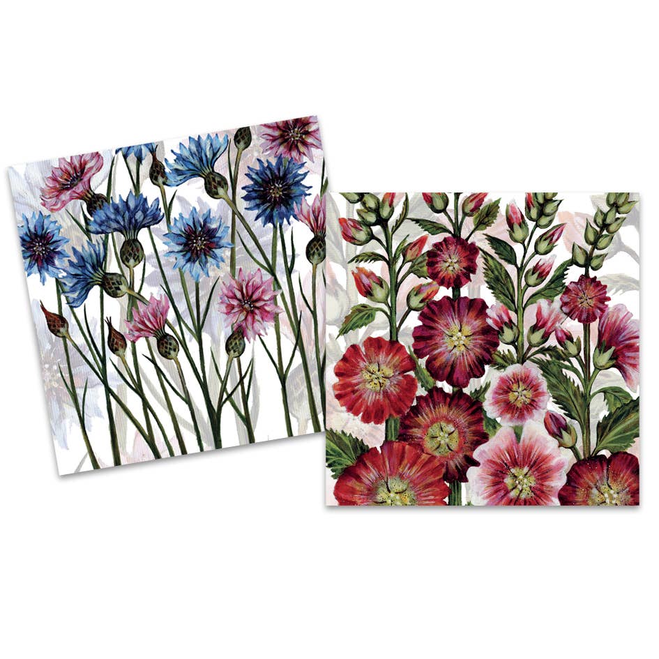 Kortpakke (10 stk) – garden’s delight – Emma Ball - Strikkeredet Design - 