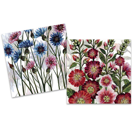 Kortpakke (10 stk) – garden’s delight – Emma Ball - Strikkeredet Design - 