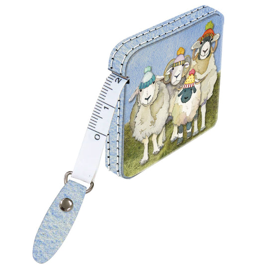 Målebånd – happy sheep – Emma Ball - Strikkeredet Design - 