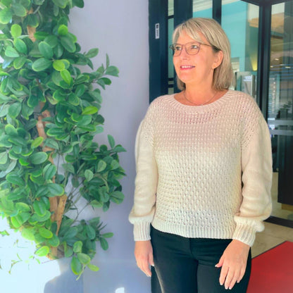 Mariannes genser - Strikkeredet Design - 