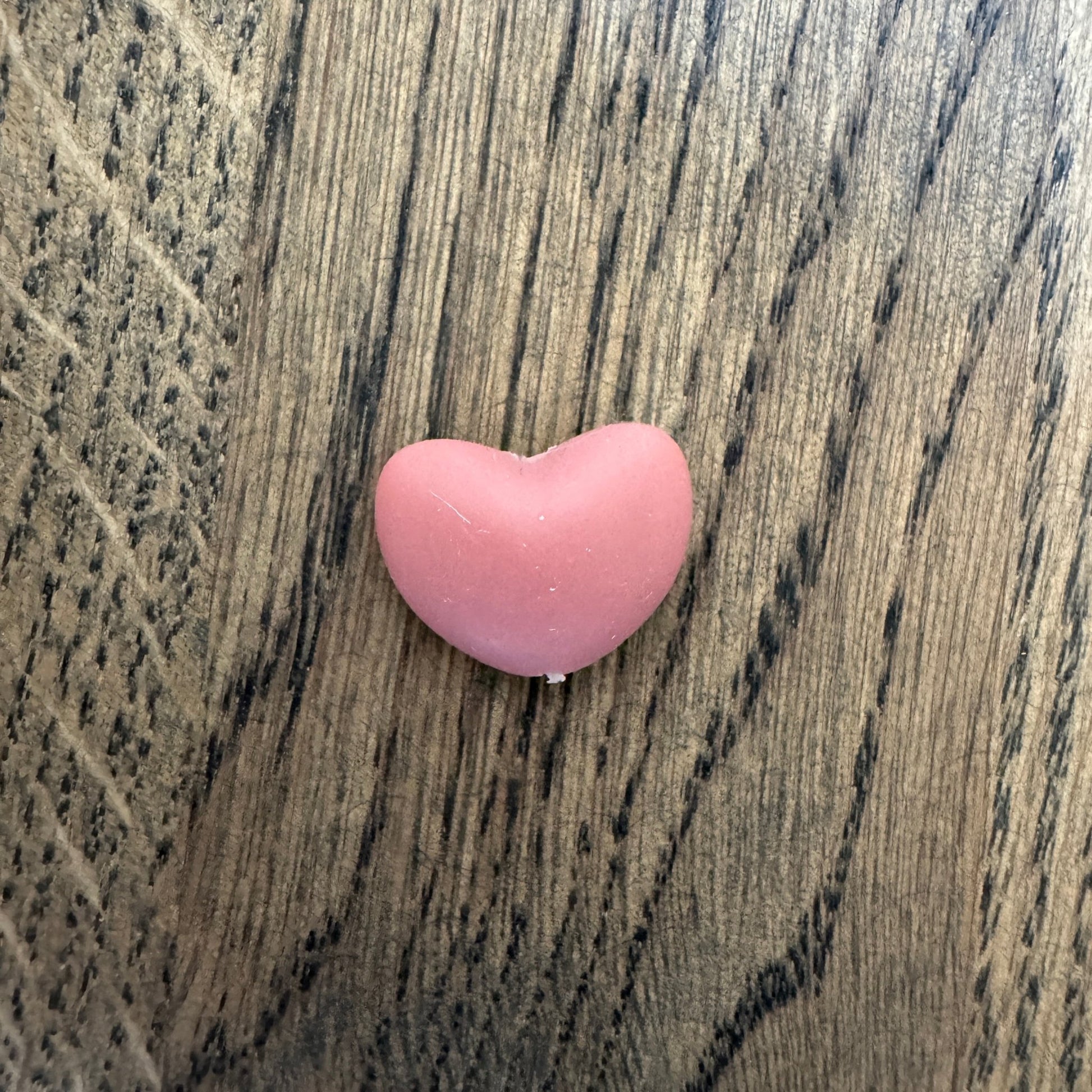 Maskestoppere - 3D Hjerteformede – pastellfarger - Strikkeredet Design - Annet strikketilbehør