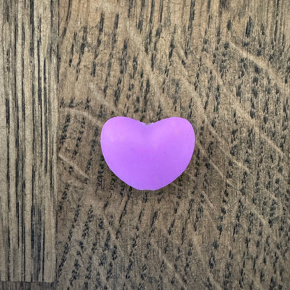 Maskestoppere - 3D Hjerteformede – pastellfarger - Strikkeredet Design - Annet strikketilbehør