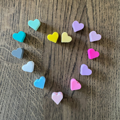 Maskestoppere - Hjerteformede - Strikkeredet Design - Annet strikketilbehør