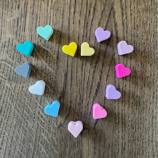 Maskestoppere - Hjerteformede - Strikkeredet Design - Annet strikketilbehør