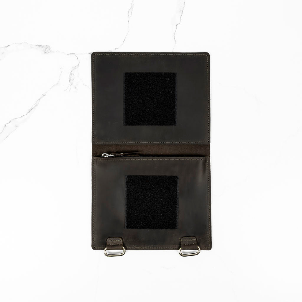 Mini innleggsmappe 1 – dobbel borrelås og glidelås passer til Mini - binder - Strikkeredet Design - Thread and Maple innleggsmapper for Mini - perm