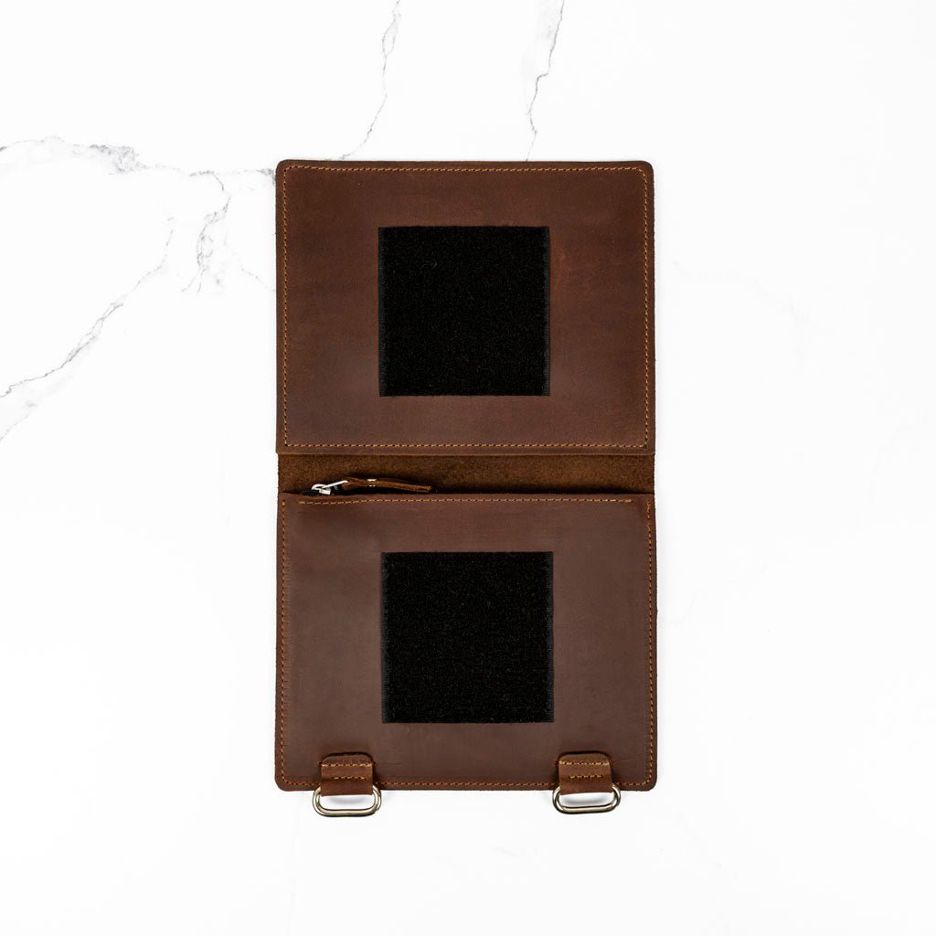 Mini innleggsmappe 1 – dobbel borrelås og glidelås passer til Mini - binder - Strikkeredet Design - Thread and Maple innleggsmapper for Mini - perm