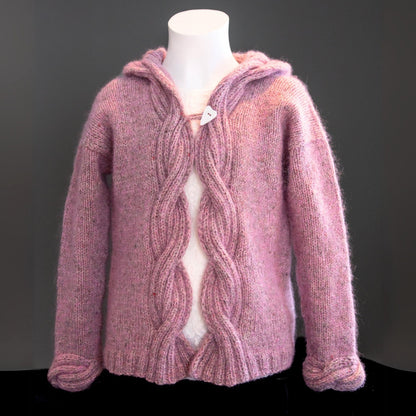 Mini Waves jakke - kjempesøt jakke til barn - Strikkeredet Design - Strikkeoppskrift