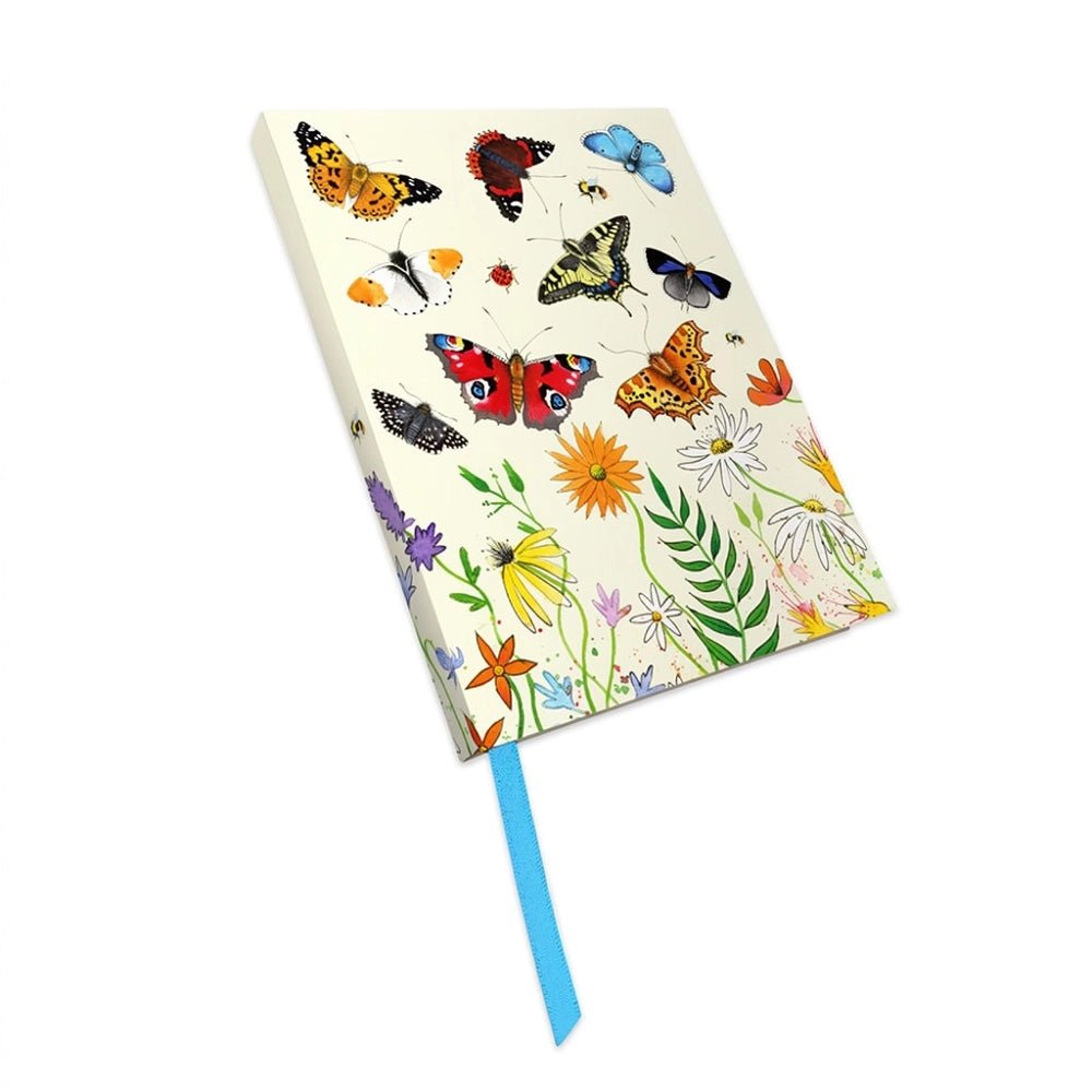Notatbok – butterflies – Emma Ball - Strikkeredet Design -
