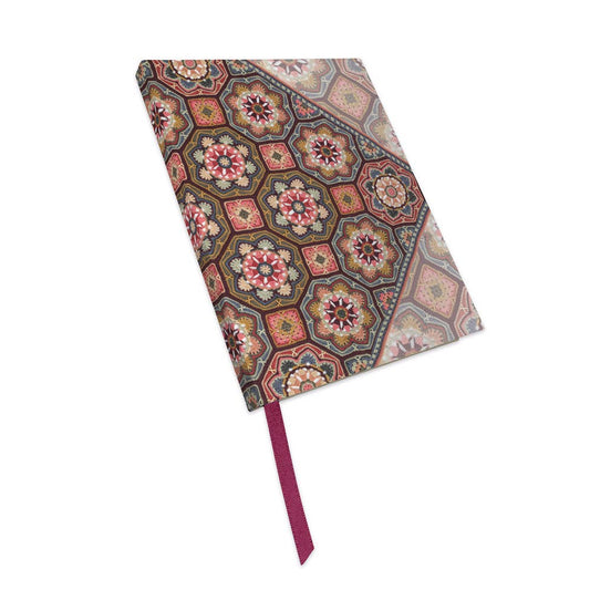 Notatbok – persian tiles – Emma Ball - Strikkeredet Design - 
