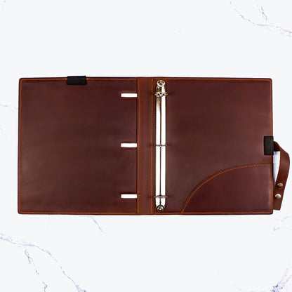 Oppskriftperm – Elegant oppbevaring for strikke - og hekleoppskrifter - Strikkeredet Design - Thread and Maple oppskriftperm