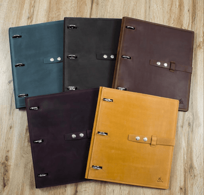 Oppskriftperm – Elegant oppbevaring for strikke - og hekleoppskrifter - Strikkeredet Design - Thread and Maple oppskriftperm