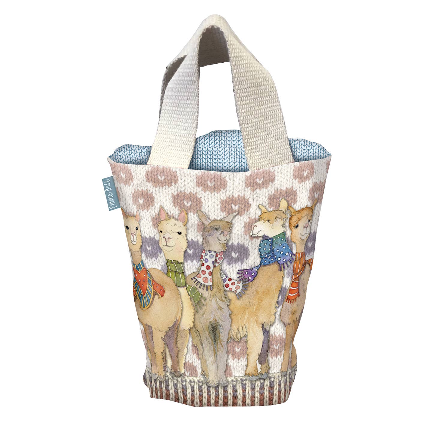 Prosjektveske (bucket) – other woollies – Emma Ball - Strikkeredet Design - 