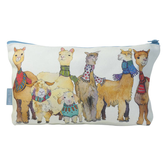 Prosjektveske med glidelås – alpaca & friends – Emma Ball - Strikkeredet Design - 
