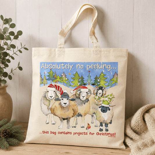 Prosjektveske – Projects For Christmas – Emma Ball - Strikkeredet Design - Prosjektveske