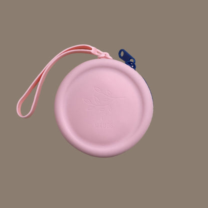 Silikon vaierveske med fleksible vaiere og praktisk trykklås - Strikkeredet Design - Annet strikketilbehør