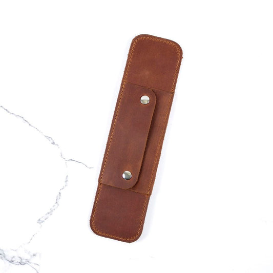 Skinnpolstring til skulderreim – for komfortabel bæring - Strikkeredet Design - Tilbehørsveske i ekte lær