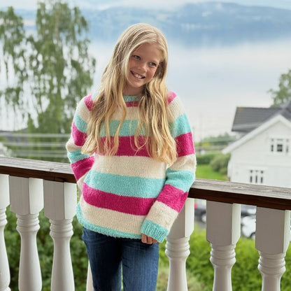 Sofies stripegenser - Strikkeredet Design - 