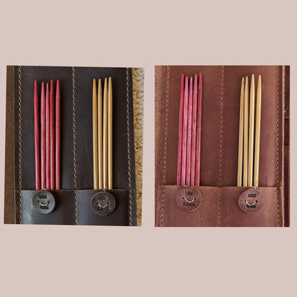 Størrelsesmarkører for strikkepinnemapper – finn raskt rett pinnestørrelse - Strikkeredet Design - Thread and Maple innleggsmapper for strikkeverktøy