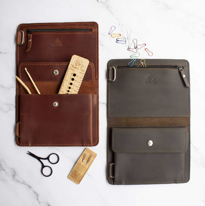 Thread and Maple Catch All Side – Allsidig oppbevaring for alt av strikketilbehør - Strikkeredet Design - Thread and Maple innleggsmapper for strikkeverktøy