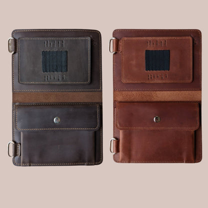 Thread and Maple Innleggsmappe i ekte lær for ChiaoGoo TWIST Mini Pinnesett (1,5 mm - 2,75 mm) - Strikkeredet Design - Thread and Maple innleggsmapper for strikkeverktøy