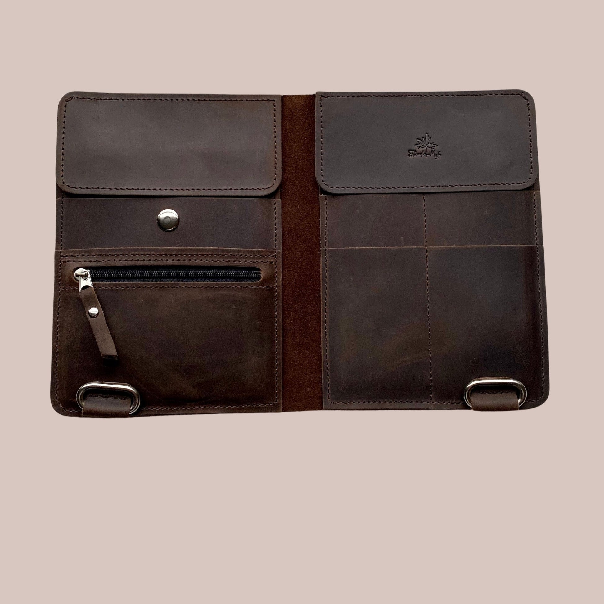 Thread and Maple Prosjektmappe – ideell oppbevaring for verktøy til pågående strikkeprosjekter - Strikkeredet Design - Thread and Maple innleggsmapper for strikkeverktøy